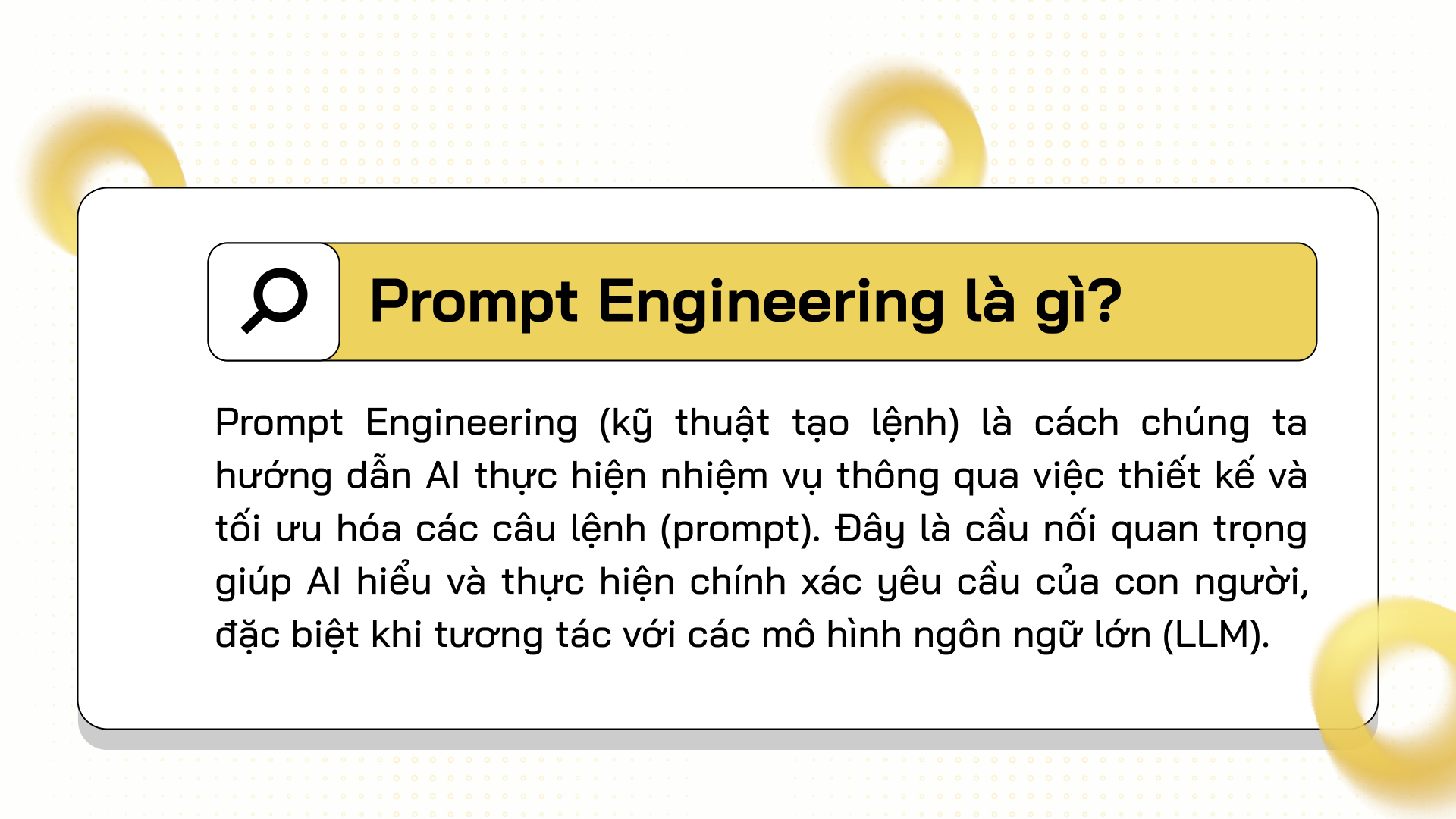 prompt engineering là gì